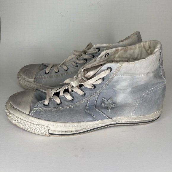Converse High Top Lace Up Casual Shoes Sneakers Men 44.5 US 10.5 Washed Textile - Picture 3 of 16